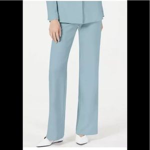Inc international concepts wide leg straight pants washed sky blue 2